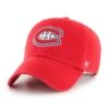 '47 BRAND Montreal Canadiens 47 Brand NHL Clean Up Adjustable Hat Red