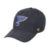 '47 BRAND St. Louis Blues 47 Brand NHL Clean Up Vintage Adjustable Hat - Black OSFM