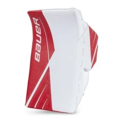 Bauer Supreme UltraSonic Senior Goalie Blocker -Bauer Store bauer blockers bauer supreme ultrasonic senior goalie blocker white red regular 28741216960578
