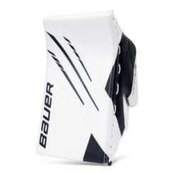 Bauer Vapor HyperLite Senior Goalie Blocker -Bauer Store bauer blockers bauer vapor hyperlite senior goalie blocker white navy regular 28741218369602