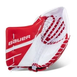 Bauer Supreme 3S Senior Goalie Catcher -Bauer Store bauer catchers bauer supreme 3s senior goalie catcher white red regular 28743621410882