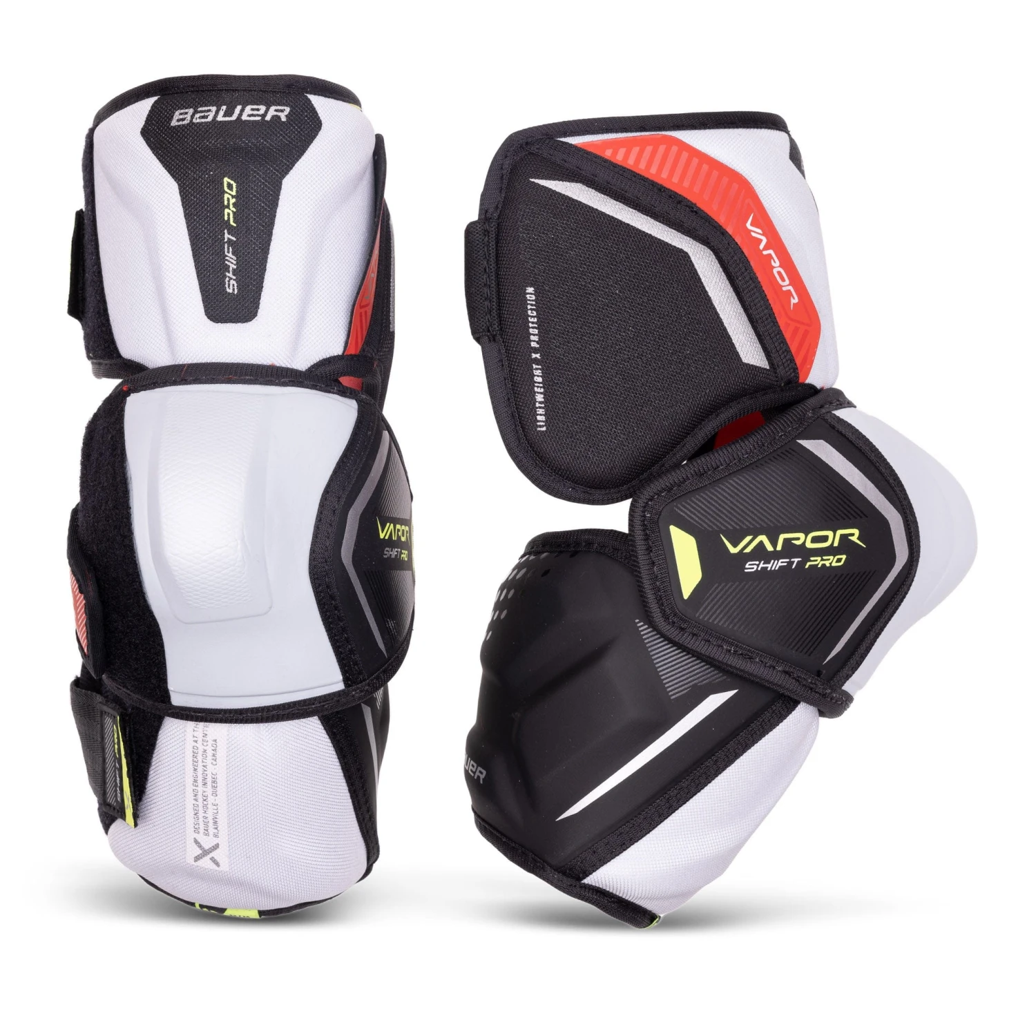 Bauer Vapor Shift Pro Intermediate Hockey Elbow Pads 1 Bauer Vapor Shift Pro Intermediate Hockey Elbow Pads