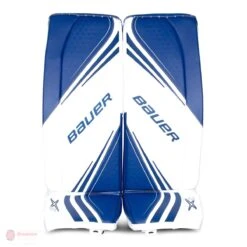 Bauer Vapor 2X Intermediate Goalie Leg Pads -Bauer Store bauer leg pads bauer vapor 2x intermediate goalie leg pads white blue s 30 28744283816002