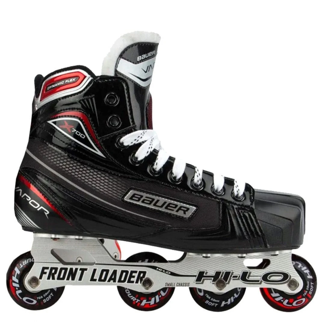Bauer Vapor X700 Senior Roller Hockey Goalie Skates 1 Bauer Vapor X700 Senior Roller Hockey Goalie Skates