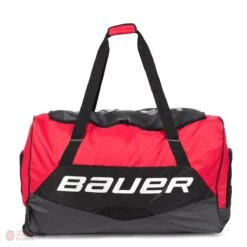 Bauer Premium Senior Wheel Hockey Bag (2019) -Bauer Store bauer wheeled hockey bags bauer premium senior wheel hockey bag 2019 black red sr 28744378384450