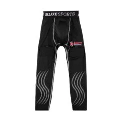 Blue Sports Senior Compression Jock Pants