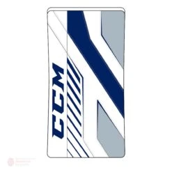 CCM Axis A1.9 Intermediate Goalie Blocker -Bauer Store ccm blockers ccm axis a1 9 intermediate goalie blocker white white navy silver regular 28741223481410