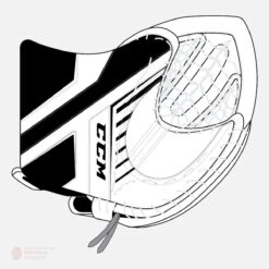 CCM Axis A1.9 Senior Goalie Catcher -Bauer Store ccm catchers ccm axis a1 9 senior goalie catcher white white black black regular 14023704510530