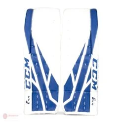 CCM Extreme Flex E4.9 Intermediate Goalie Leg Pads - Source Exclusive -Bauer Store ccm leg pads ccm extreme flex e4 9 intermediate goalie leg pads source exclusive toronto maple leafs 32 1 28744297807938