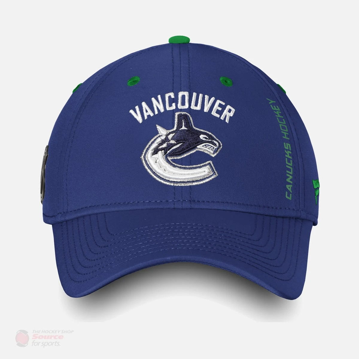 Vancouver Canucks Fanatics NHL Authentic Pro Rinkside Speed Flex Hat (2018) 2 Vancouver Canucks Fanatics NHL Authentic Pro Rinkside Speed Flex Hat (2018) - Image 2