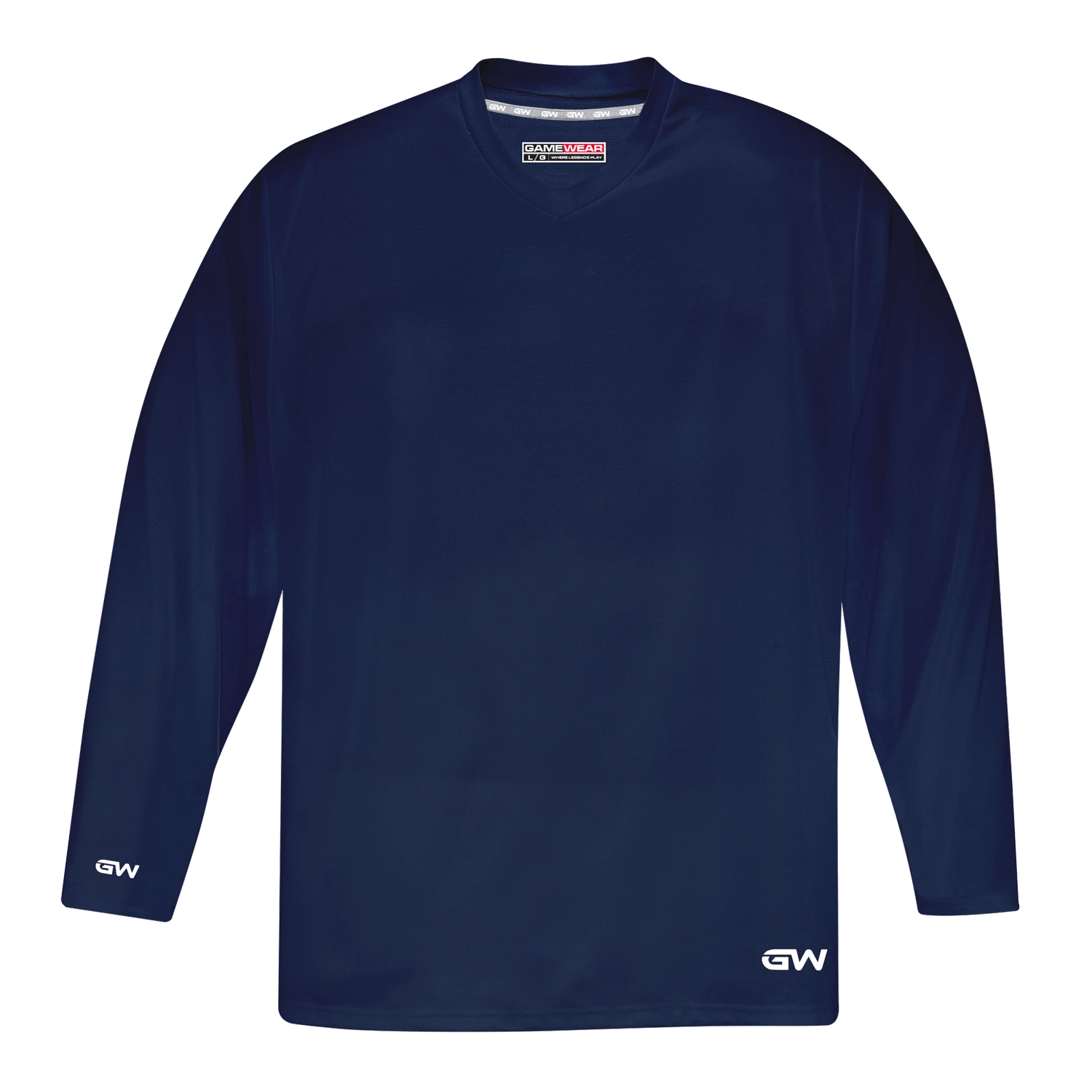 GameWear GW5500 ProLite Series Senior Hockey Practice Jersey - Navy 1 GameWear GW5500 ProLite Series Senior Hockey Practice Jersey - Navy