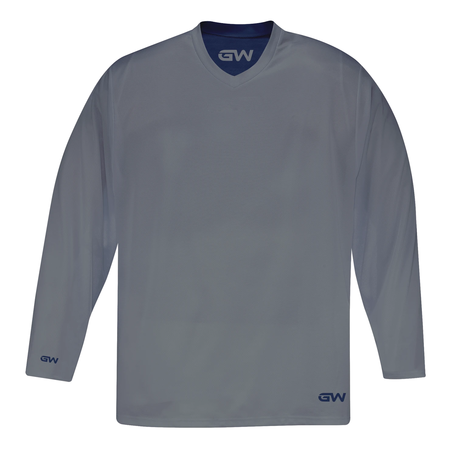 GameWear GW7500 ProLite Series Reversible Senior Hockey Practice Jersey - Grey / Navy 1 GameWear GW7500 ProLite Series Reversible Senior Hockey Practice Jersey - Grey / Navy