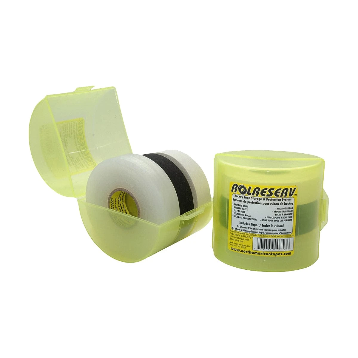 RolReserv Tape & Protection Kit - 1 Black / 1 White / 1 Sock 1 RolReserv Tape & Protection Kit - 1 Black / 1 White / 1 Sock
