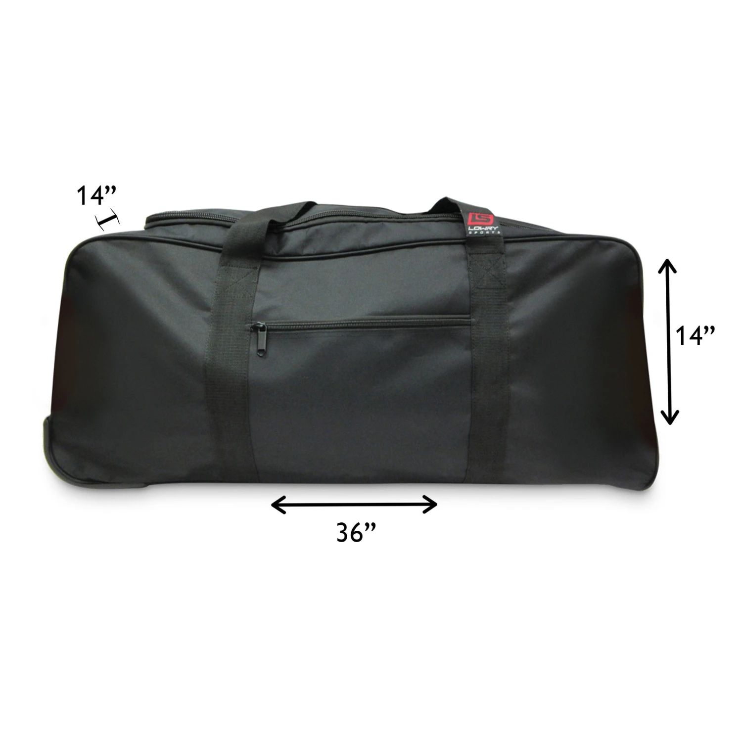 Lowry Sport Nylon Senior Wheel Hockey Bag 3 Lowry Sport Nylon Senior Wheel Hockey Bag - Image 3