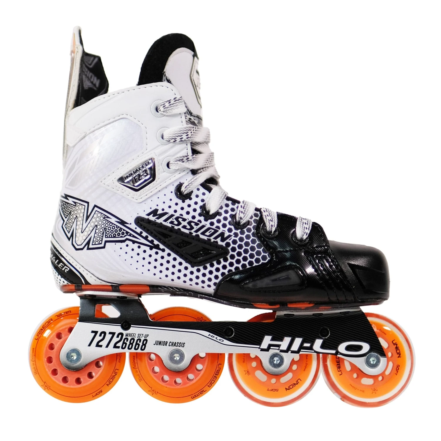 Mission Inhaler FZ-3 Junior Roller Hockey Skates 1 Mission Inhaler FZ-3 Junior Roller Hockey Skates