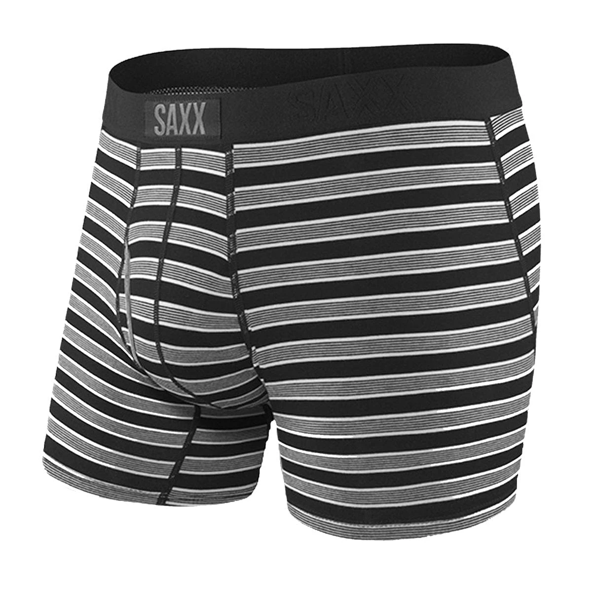 Saxx Ultra Boxers - Black Crew Stripe 1 Saxx Ultra Boxers - Black Crew Stripe