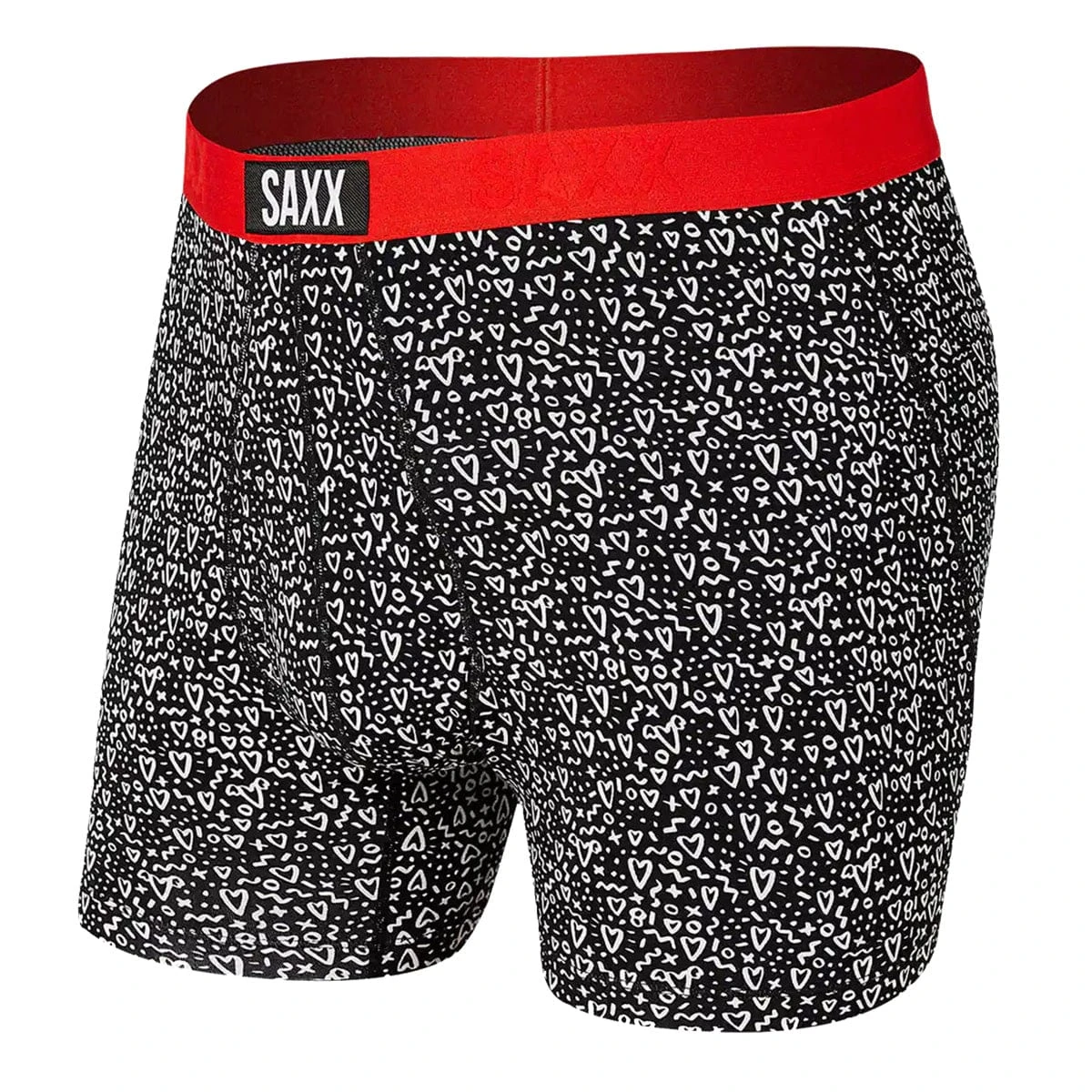 Saxx Ultra Boxers - Black Love Doodles 1 Saxx Ultra Boxers - Black Love Doodles