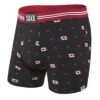 Saxx Vibe Boxers - Black True North