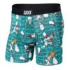 Saxx Vibe Boxers - Gridiron Snowman