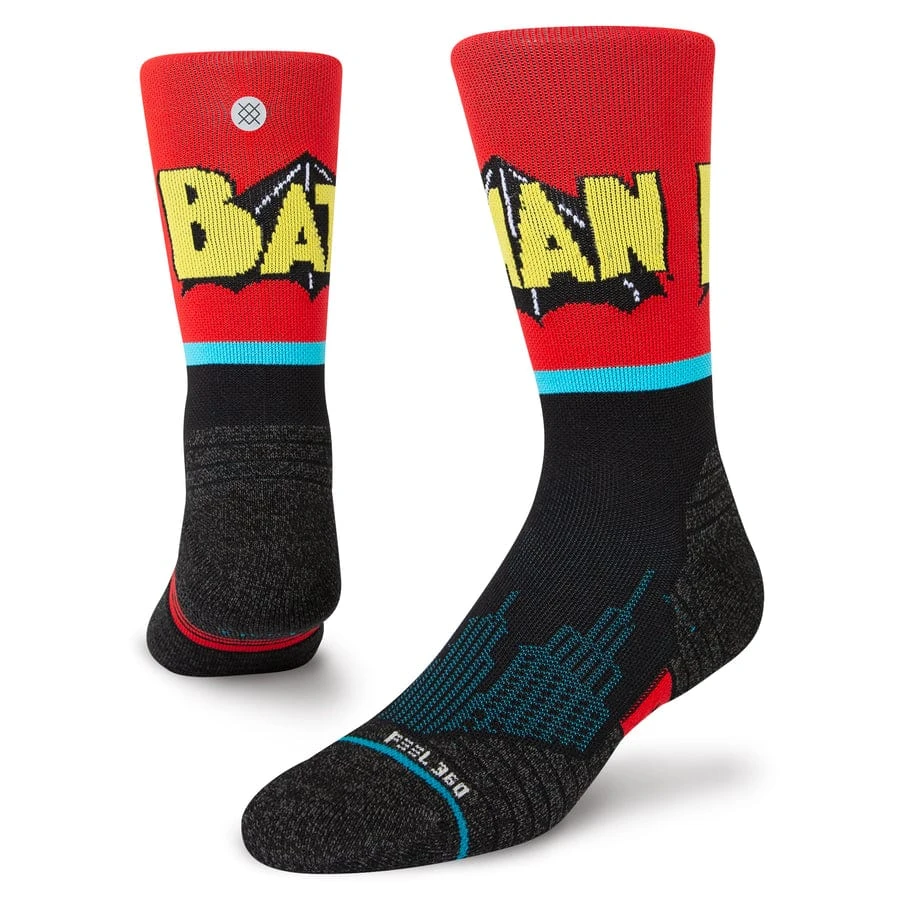 Stance Athlete Batman Comic Mid Socks 1 Stance Athlete Batman Comic Mid Socks