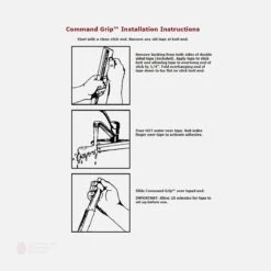 Tacki-Mac Command Tape Grip - Ribbed -Bauer Store tacki mac butt end grips tacki mac command tape grip ribbed 4564889305154