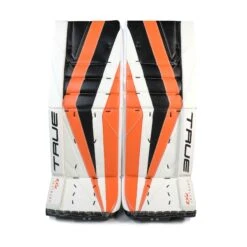 TRUE Catalyst PX3 Senior Goalie Leg Pads - Domestic 18 TRUE Catalyst PX3 Senior Goalie Leg Pads - Domestic -Bauer Store true leg pads true catalyst px3 senior goalie leg pads domestic white black orange 32 2 30010205798466