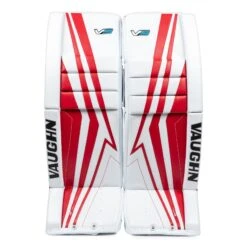 Vaughn Velocity V9 Pro Senior Goalie Leg Pads 29 Vaughn Velocity V9 Pro Senior Goalie Leg Pads -Bauer Store vaughn leg pads vaughn velocity v9 pro senior goalie leg pads white red 33 2 28744339128386
