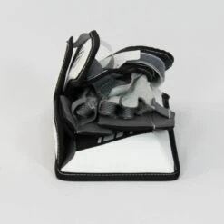 Warrior Ritual G3 Youth Goalie Blocker - Demo A -Bauer Store warrior blockers demo warrior ritual g3 youth goalie blocker demo a white regular 15169467416642