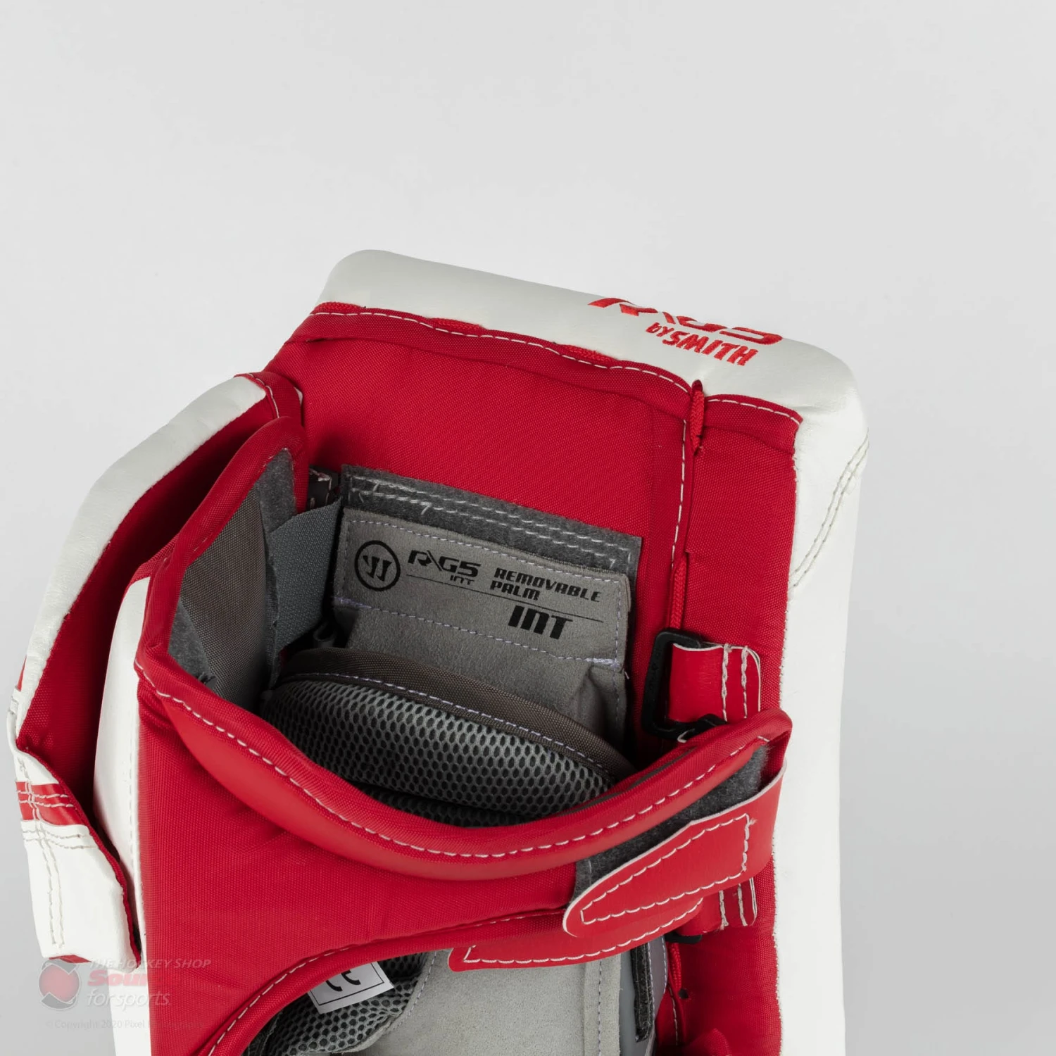 Warrior Ritual G5 Intermediate Goalie Blocker 7 Warrior Ritual G5 Intermediate Goalie Blocker - Image 7