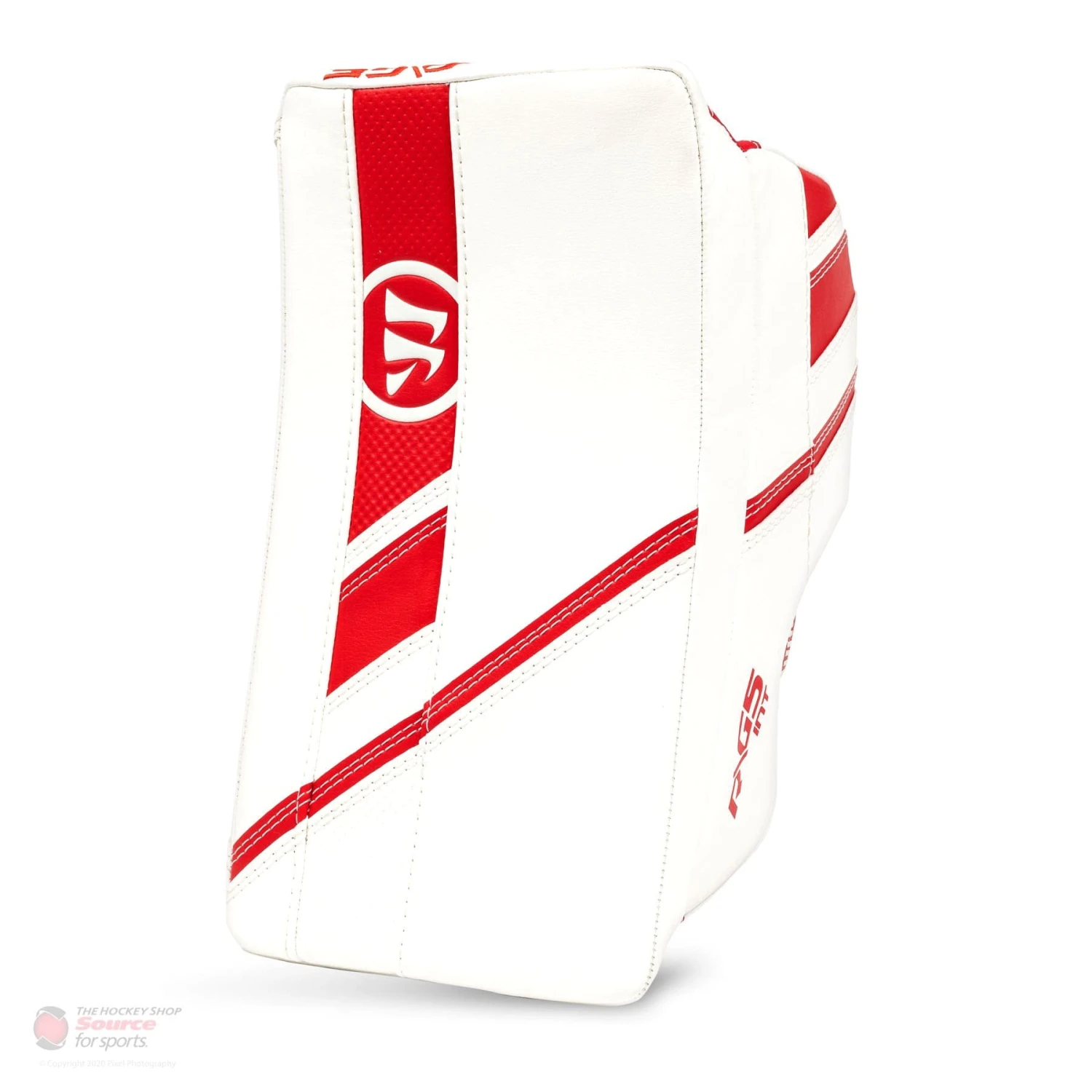 Warrior Ritual G5 Intermediate Goalie Blocker 1 Warrior Ritual G5 Intermediate Goalie Blocker