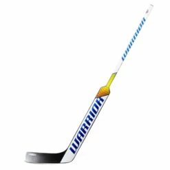 Warrior Ritual V1 Pro Intermediate Goalie Stick -Bauer Store warrior goalie sticks warrior ritual v1 pro intermediate goalie stick silver white blue mid l 23 5 28796860235842