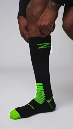 Zenkai Compression Lace Bite Skate Sock -Bauer Store zenkai socks zenkai compression lace bite skate sock 4997011767362